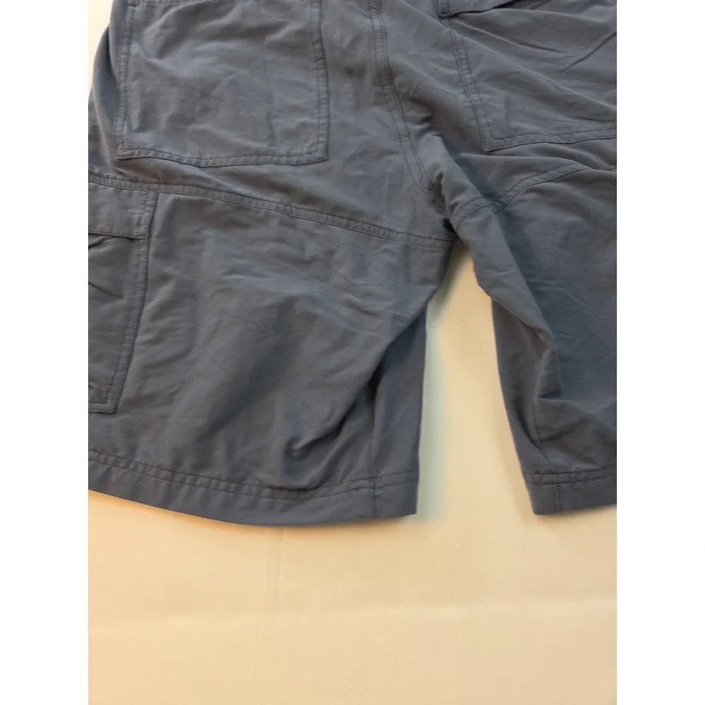 Columbia Shorts Mens 30 Grey Omni Shield Advanced Repellency Cargo Belted Hiking